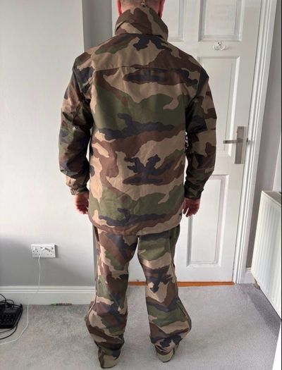 French Army Camouflage Parka. Great waterproof wind proof for hunting fishing bushcraft camping etc