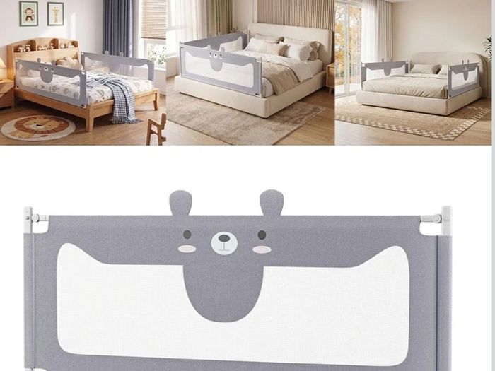 2 x baby/toddler safety bed rails