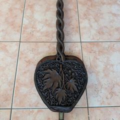 antique ornate fire bellow
