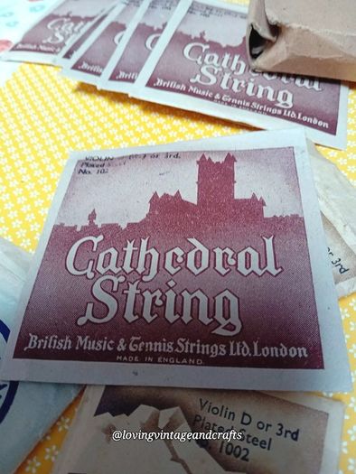 Vintage Violin Strings