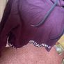 Plum Calvin Klein cropped hoody Image 2