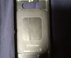 Nokia Lumia 820 Wireless Qi Charging Case w/2 protective gel cover's