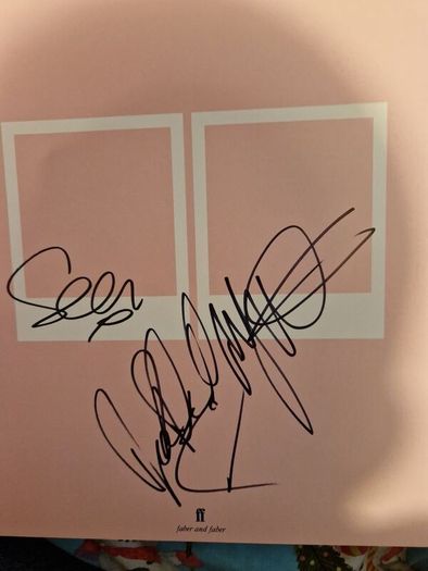 Manic Street Preachers Book -signed by all 3 band members