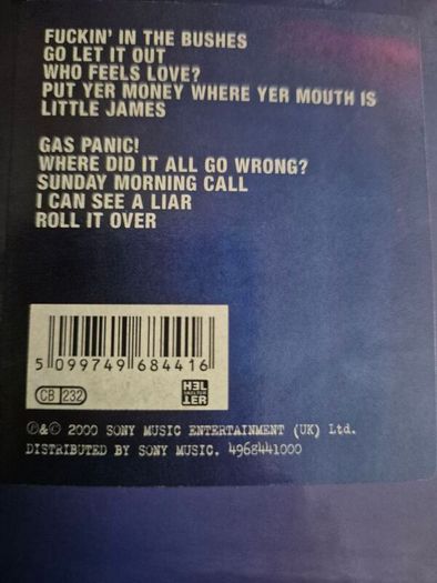 oasis standing on the shoulder of giants vinyl lp