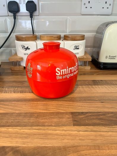 Vintage Smirnoff Bar Ice Tub