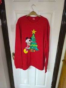 Disney Mickey mouse Christmas sweatshirt size 2xl