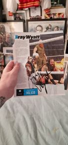 WWE Bray Wyatt Autograph
