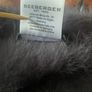 Seeberger womens Gray animal hair blend fuzzy bucket hat with a flower decoration new Image 6