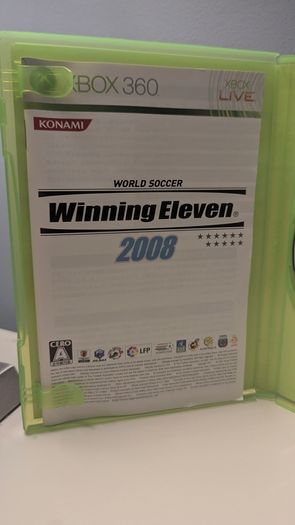 Winning Eleven 2008 Asia Xbox 360