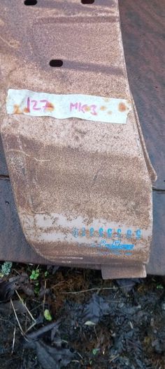 fiat 127 mk3 front left wing panel NOS