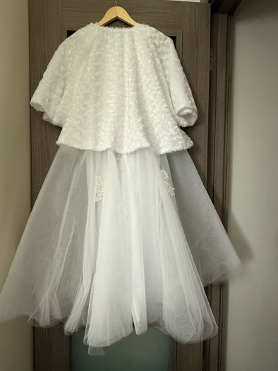 Communion dress with bolero jacket