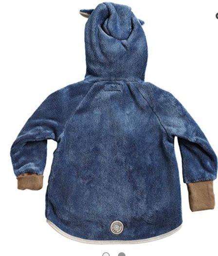 Phister and Philina teddy plush hoodie 6-9 months 74 cm