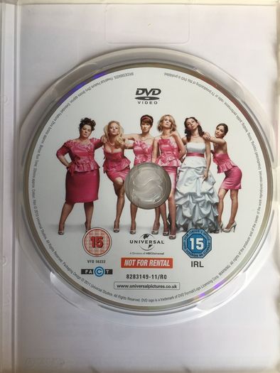 Bridesmaids [2011] Melissa McCarthy, Maya Rudolph. Rose Byrne, Ellie Kemper, Wendi McLendon-Covey [Movie DVD]