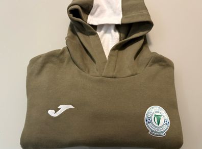 Small Boys (14) rare army green Finn Harps FC Joma hoodie. Really nice condition. Cheap postage.