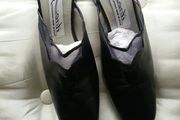 Navy Mule sliders NEW size 36 1/2