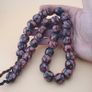 Venetian Style Floral Glass Bead Necklace Strands Antique Design Image 6