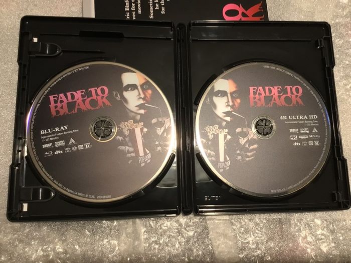 Fade to Black 4K Dolby Vision Collectors Edition Mickey Rourke
