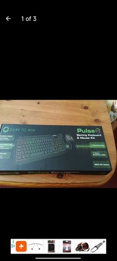 Gamemax gaming mouse and keyboard