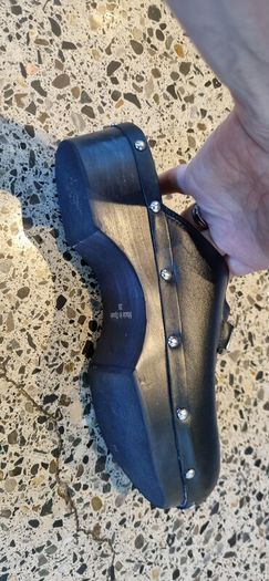 Penelope Chilvers low horsebit clogs new