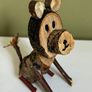 Wooden dog ornament Image 2