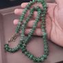 Vintage Tire Shape Jade Beaded Necklace Image 8