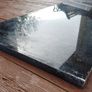 Speckled Black Marble Worktop sections Used but Like New no damage Image 5