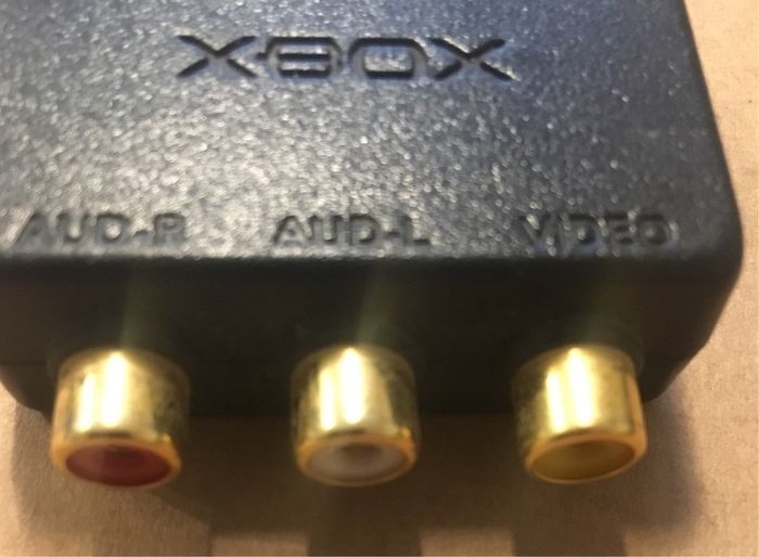 XBox Audio Video Composite 3 RCA AV to Scart 21pin Adapter for Microsoft Xbox & Europe HDTV
