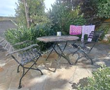 Garden table and chsirs