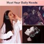 Sound 6S Bluetooth Headphones Over Ear,Foldable Wireless Headphones with 6 EQ Modes,40 Hours Playtime Image 6