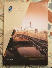 Statistical Year Book Of Ireland 2008