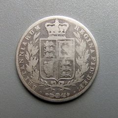 1846 Half Crown