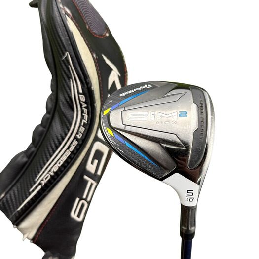 Taylormade Sim 2 Max #5 Wood 18 Degree / Ventus Blue FW 5 Regular