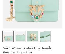 Pinko leather italian bag