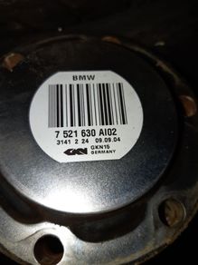 driveshaft bmw e60 5 series 7521630a102