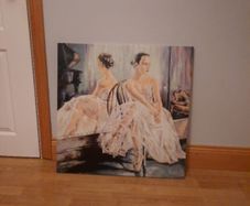Printed Canvas of Balerina