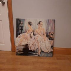 Printed Canvas of Balerina