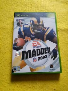 Madden 2003 Xbox Original Games Original Pal version