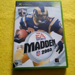 Madden 2003 Xbox Original Games Original Pal version