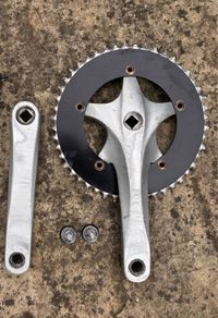 Fixie / single speed crankset