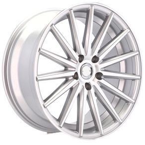 18" Vossen VFS-2 Type silver Alloys Seat Audi Skoda Vw 5x112