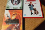 3 Dvds kids , great condition.