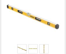 DeWALT Box Beam Spirit Level 48" (1200mm) - DWHT43248
