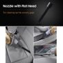 4-in-1 12V Multifunction Car Vacuum Cleaner Tire Air Pump Pressure Detection Gauge LED Light High Power Car Vacuum Cleaning Kit Image 9