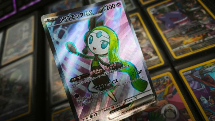 Meloetta EX ! Ultra Rare !  from Black Bolt JP Set ! 2025 ! Japanese Pokemon Card !