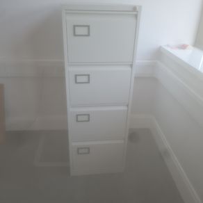 4 drawer Lockable filling cabinet