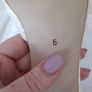 ivory satin lace heels Image 3