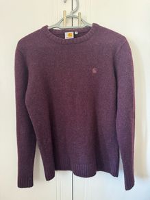 Carhartt WIP University Sweater wool bordeaux