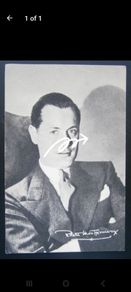 Robert Montgomery photogravure postcard