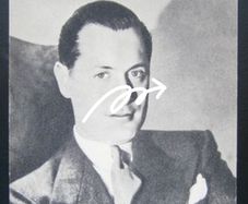 Robert Montgomery photogravure postcard