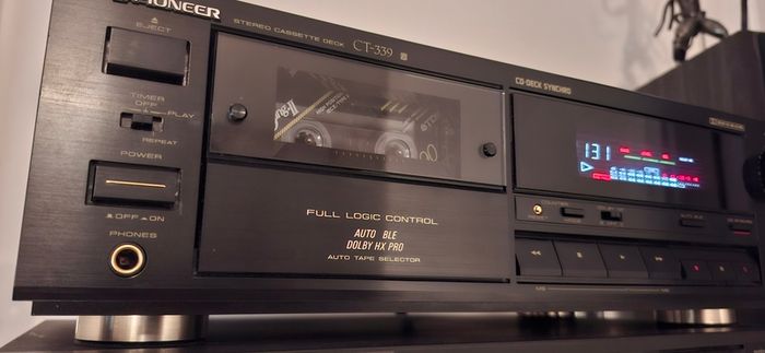 Pioneer CT-339 RS Stereo Cassette Deck